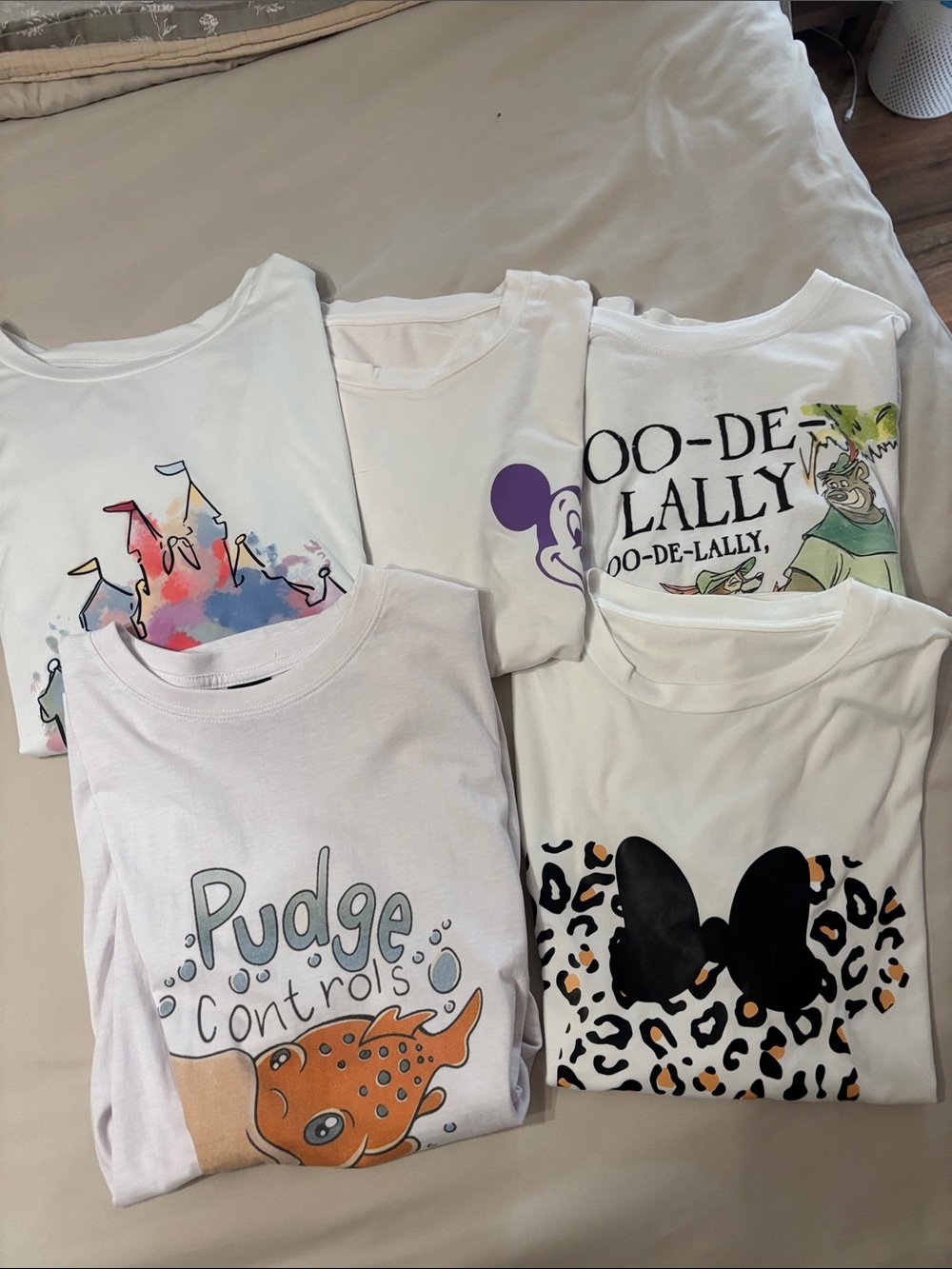 FIVE Disney Tees